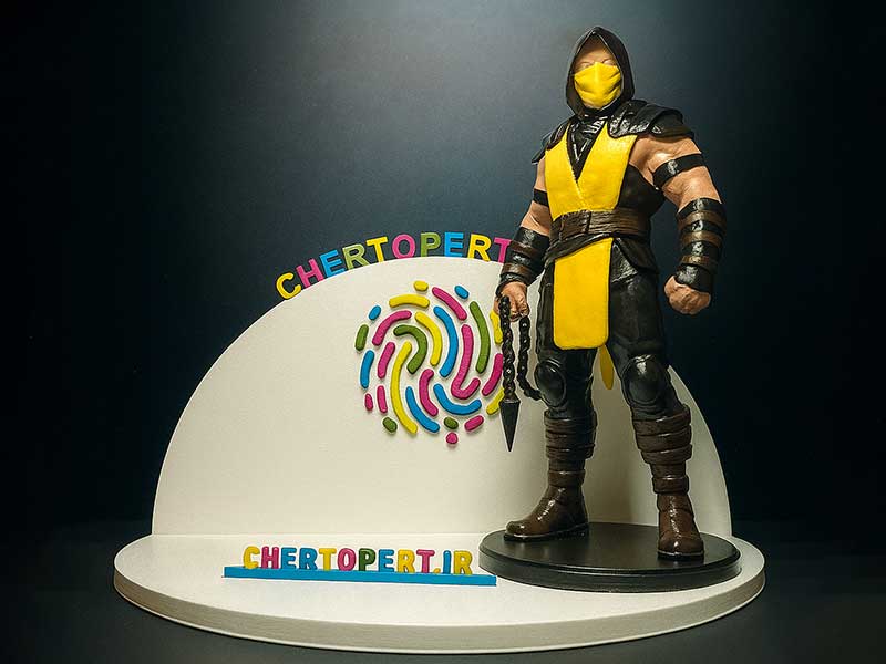 اکشن فیگور اسکورپیون مورتال کامبت - Scorpion mortal combat