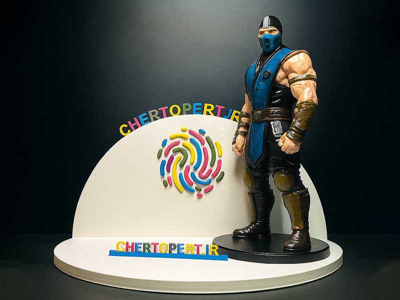 اکشن فیگور ساب زیرو مورتال کامبت - sub zero mortal Kombat