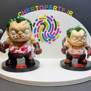 فنکو پاپ پادج 10 سانتی متری و 8 سانتی متری کنار هم