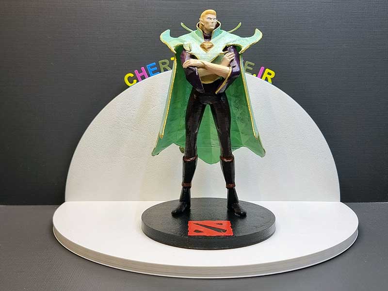 اکشن فیگور Invoker دوتا 2 - نمای روبرو