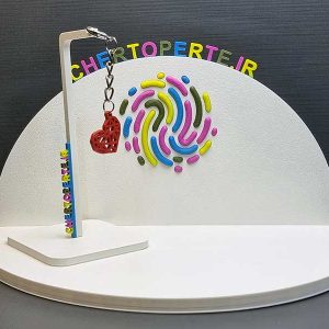 آویز قلب قرمز