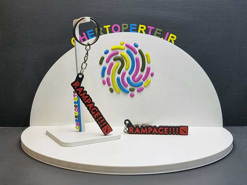 جا کلیدی و آویز رمپیج دوتا 2 - rampage dota2