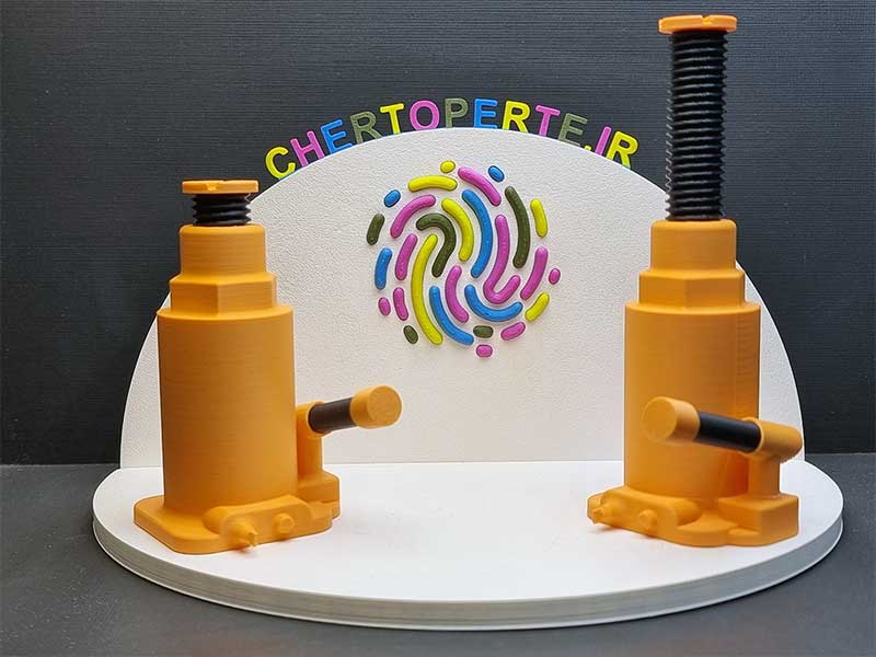 پایه نگهدارنده کارت گرافیک طرح جک ماشین بزرگ