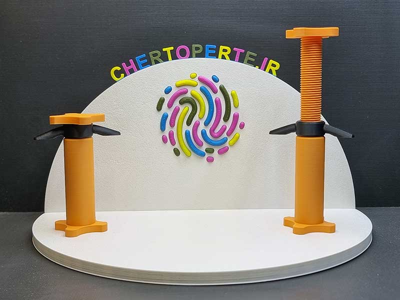 پایه نگهدارنده کارت گرافیک طرح جک ماشین مینیمال