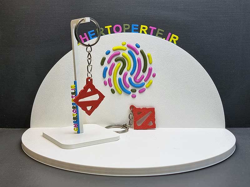 جا کلیدی و آویز لوگو دوتا2