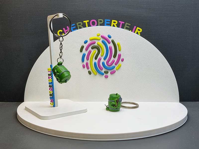 جا کلیدی و آویز مین ریموتی tyechies