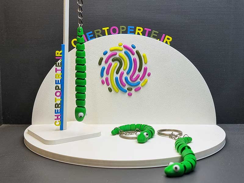 جا کلیدی و آویز کرم مفصل دار