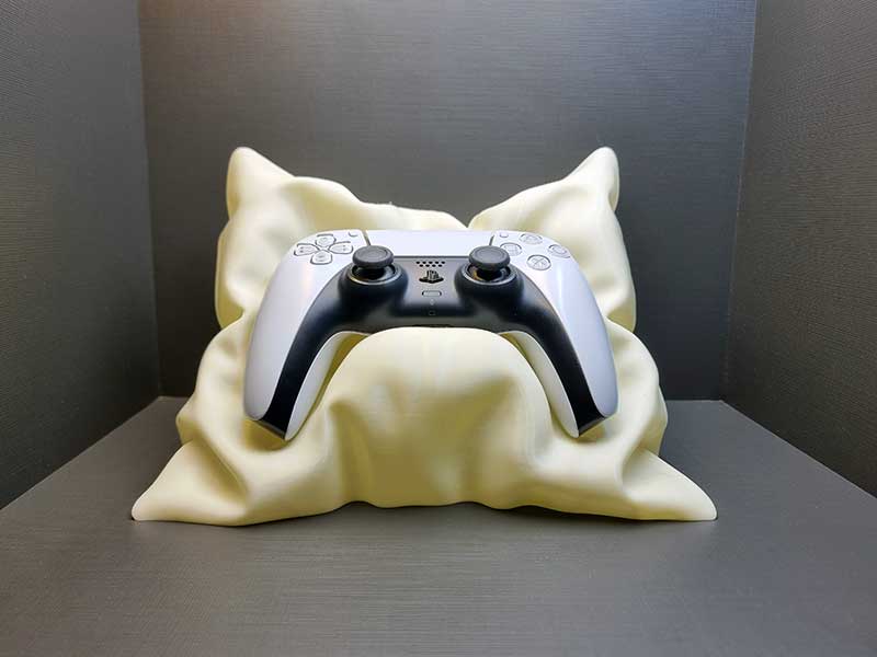 استند دسته PS5 طرح بالشت - نمای روبرو