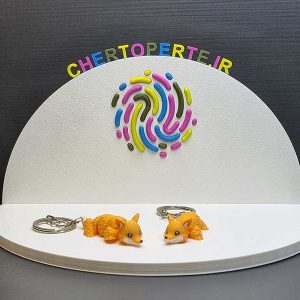 جا کلیدی و آویز روباه مفصل دار